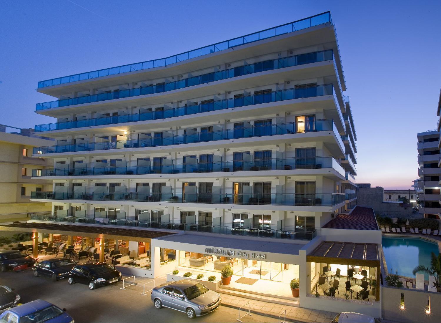 มานูซอส ซิตี้ โฮเต็ล Hotel Rhodes City ภายนอก รูปภาพ
